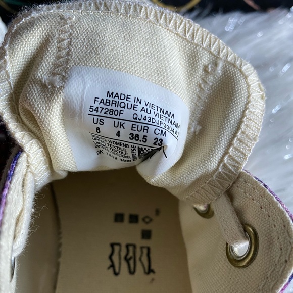 Floral converse - Picture 6 of 6